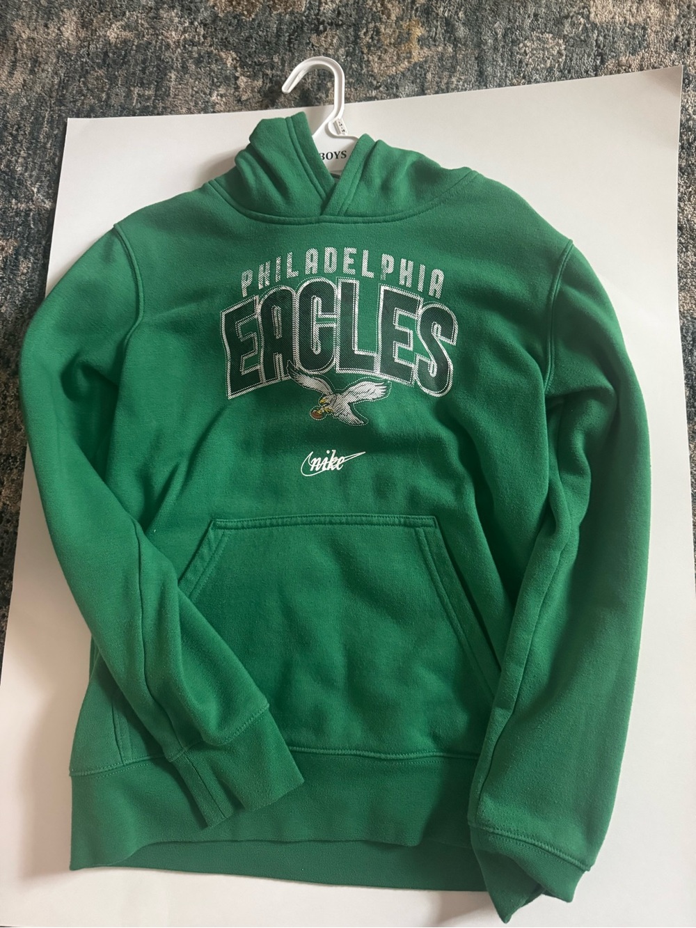 Nike size medium youth Philadelphia Eagles sweatshirt GUC